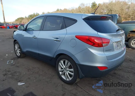 2012 Hyundai Tucson Limited from USA, damaged, VIN KM8JUCAC8CU383553